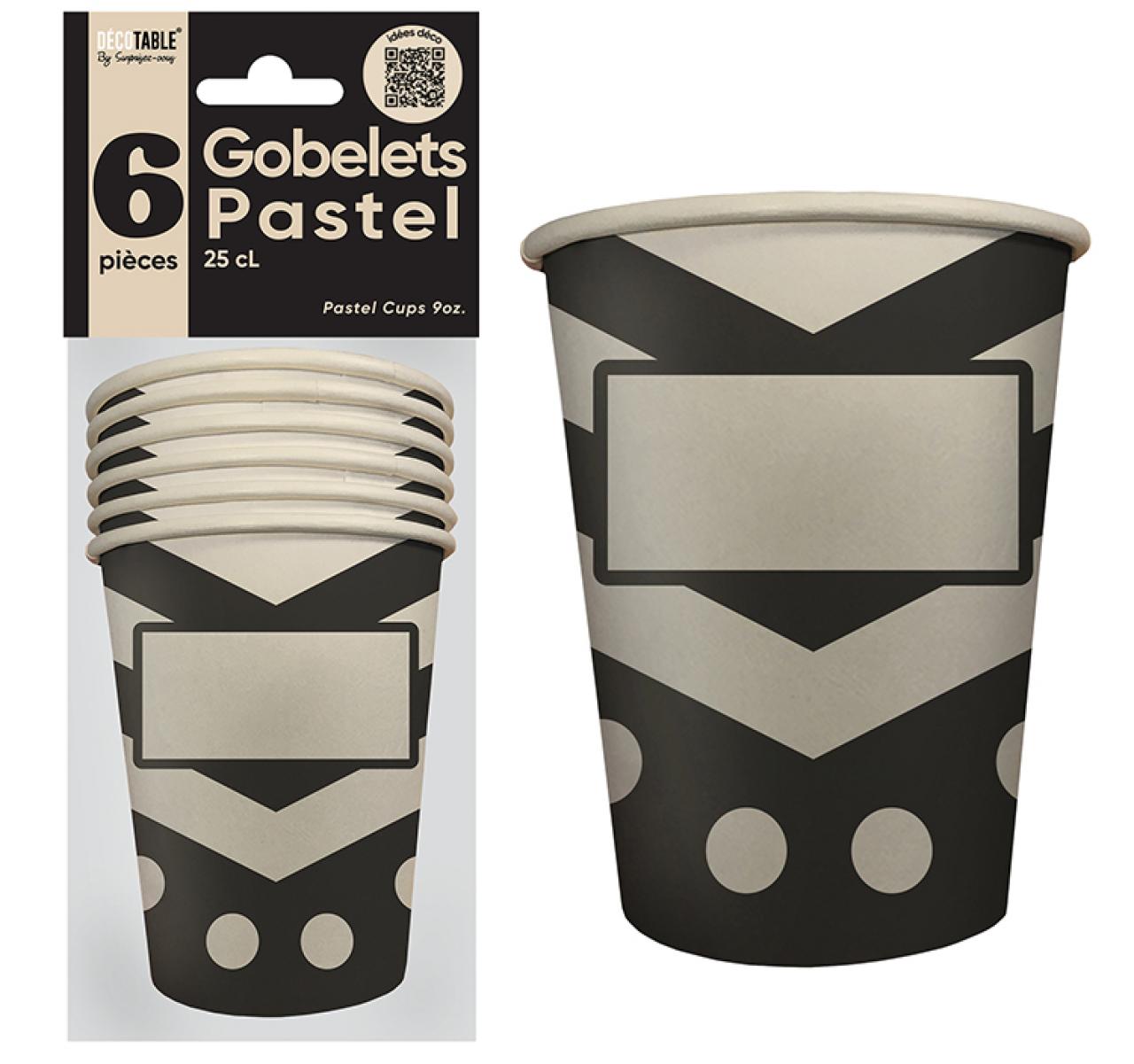 Gobelets Pastel