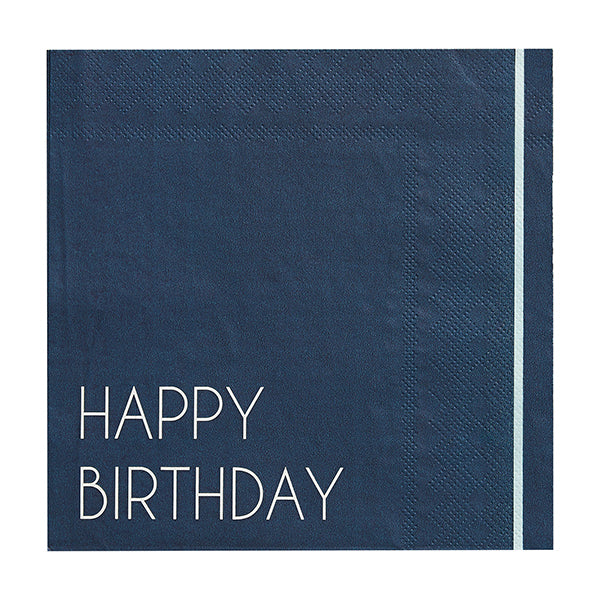 Serviette happy birthday