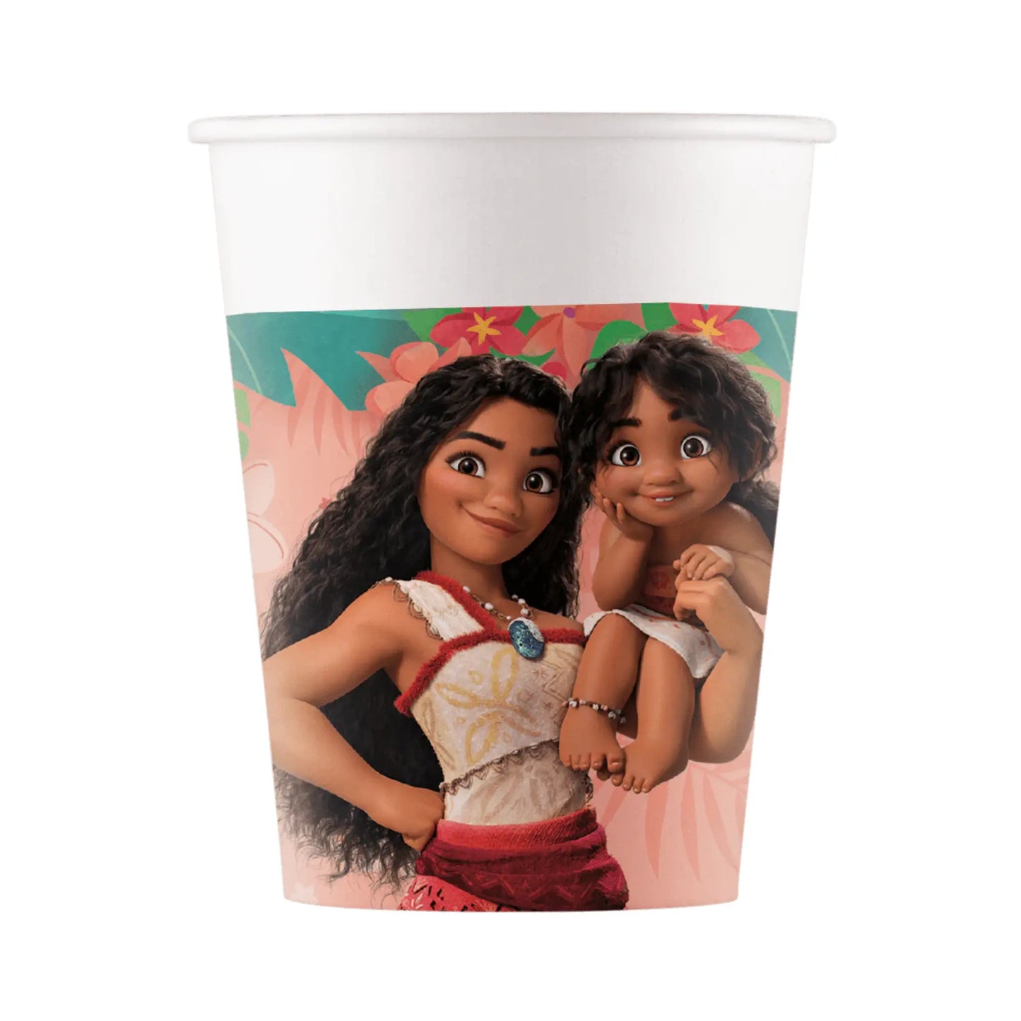 Gobelets de fête Vaiana / Moana – Lot de 8