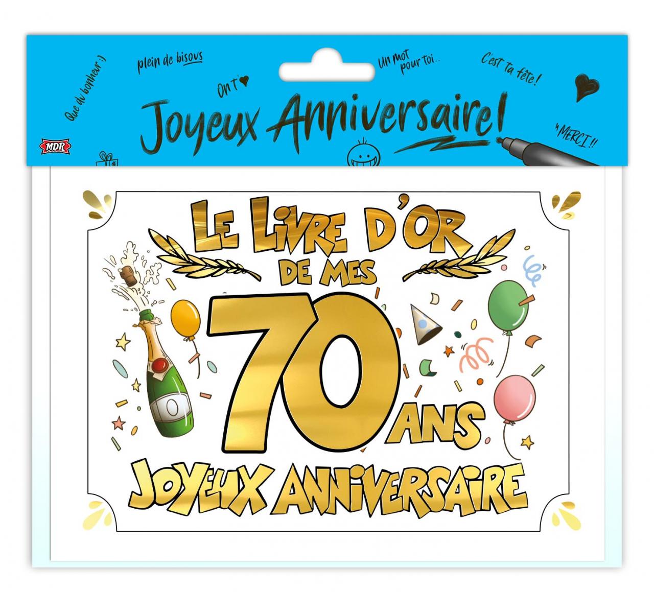 Livre d'or âge