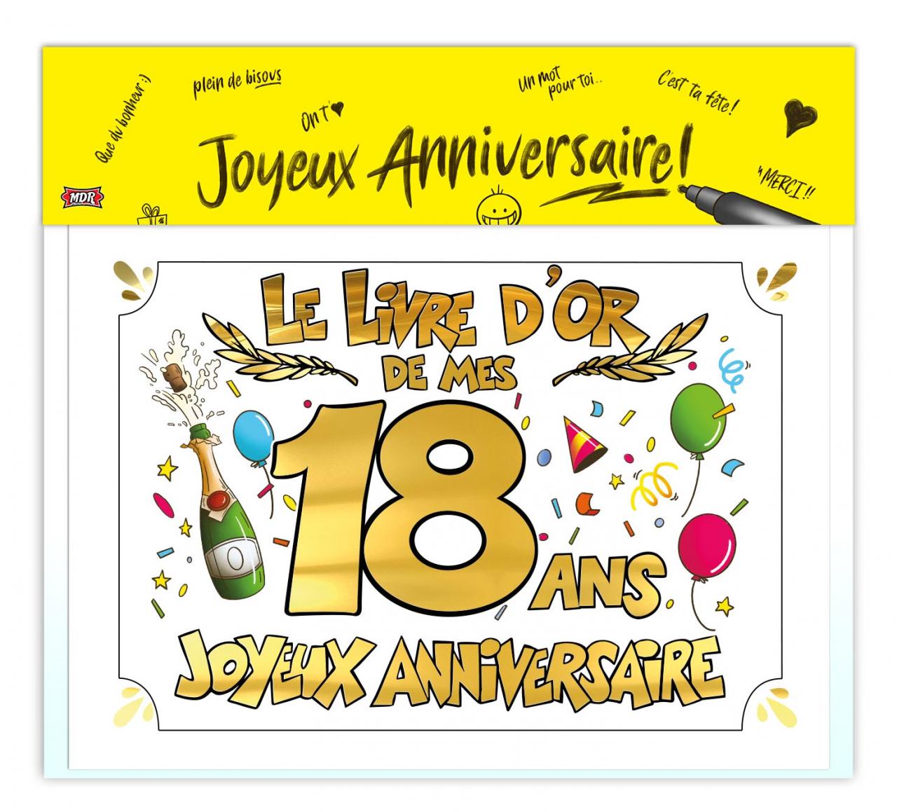 Livre d'or âge