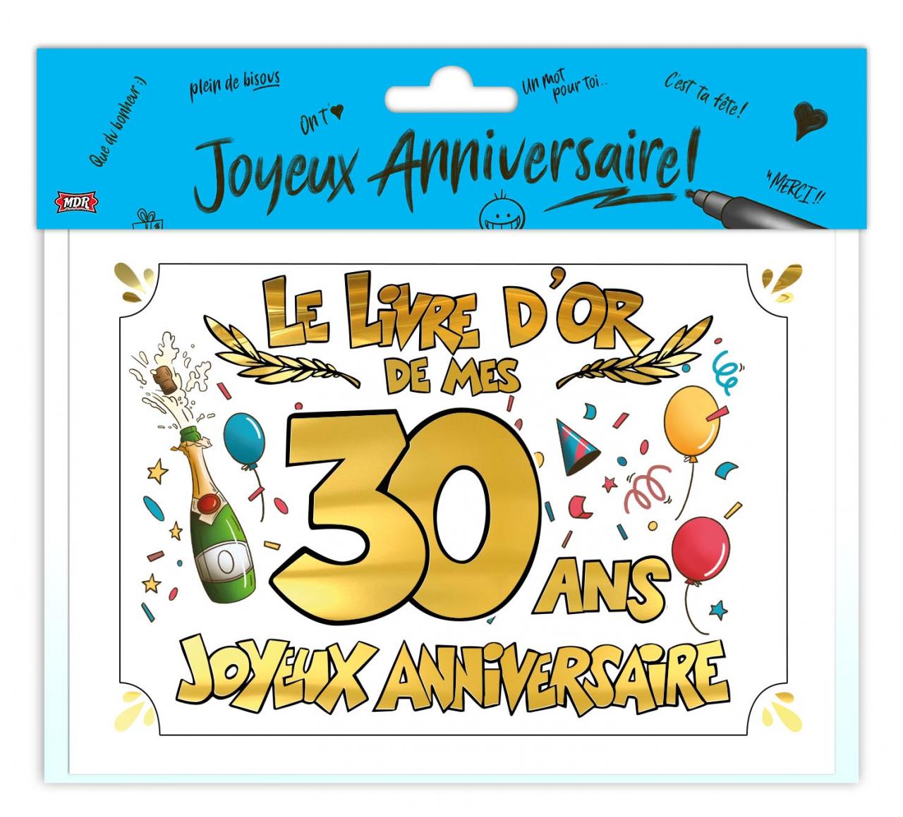 Livre d'or âge