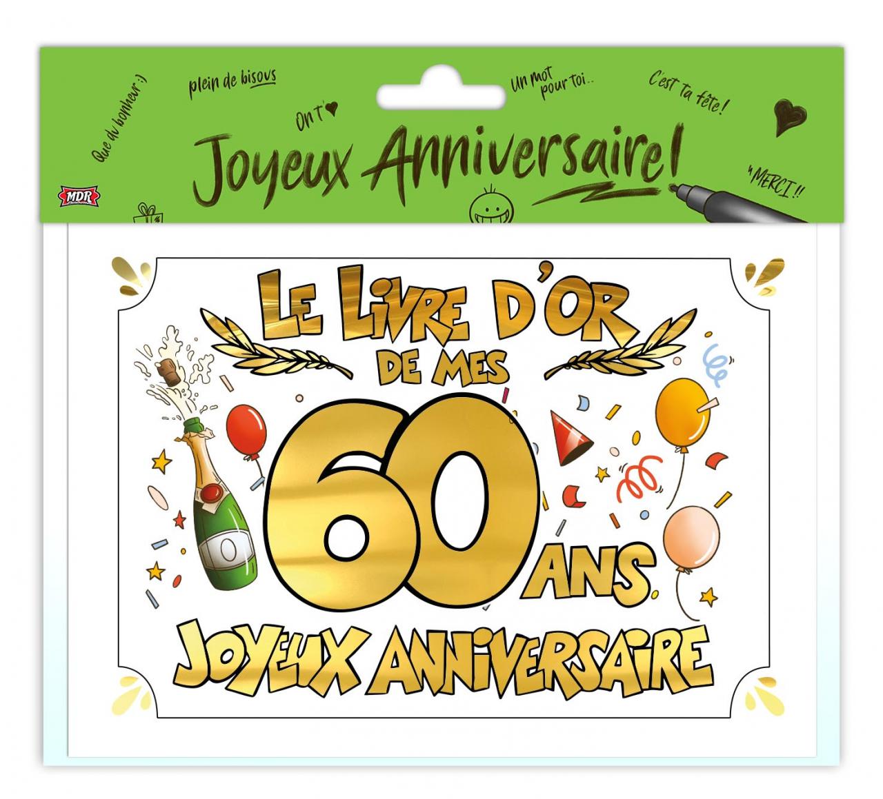 Livre d'or âge