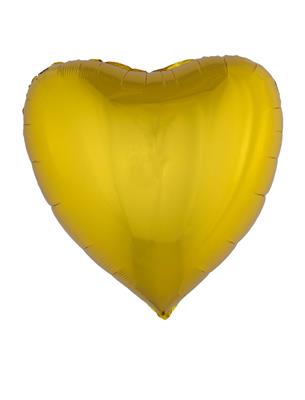 balão de folha de coração grande