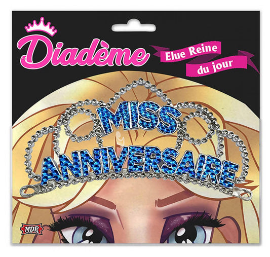 Diadème miss anniversaire