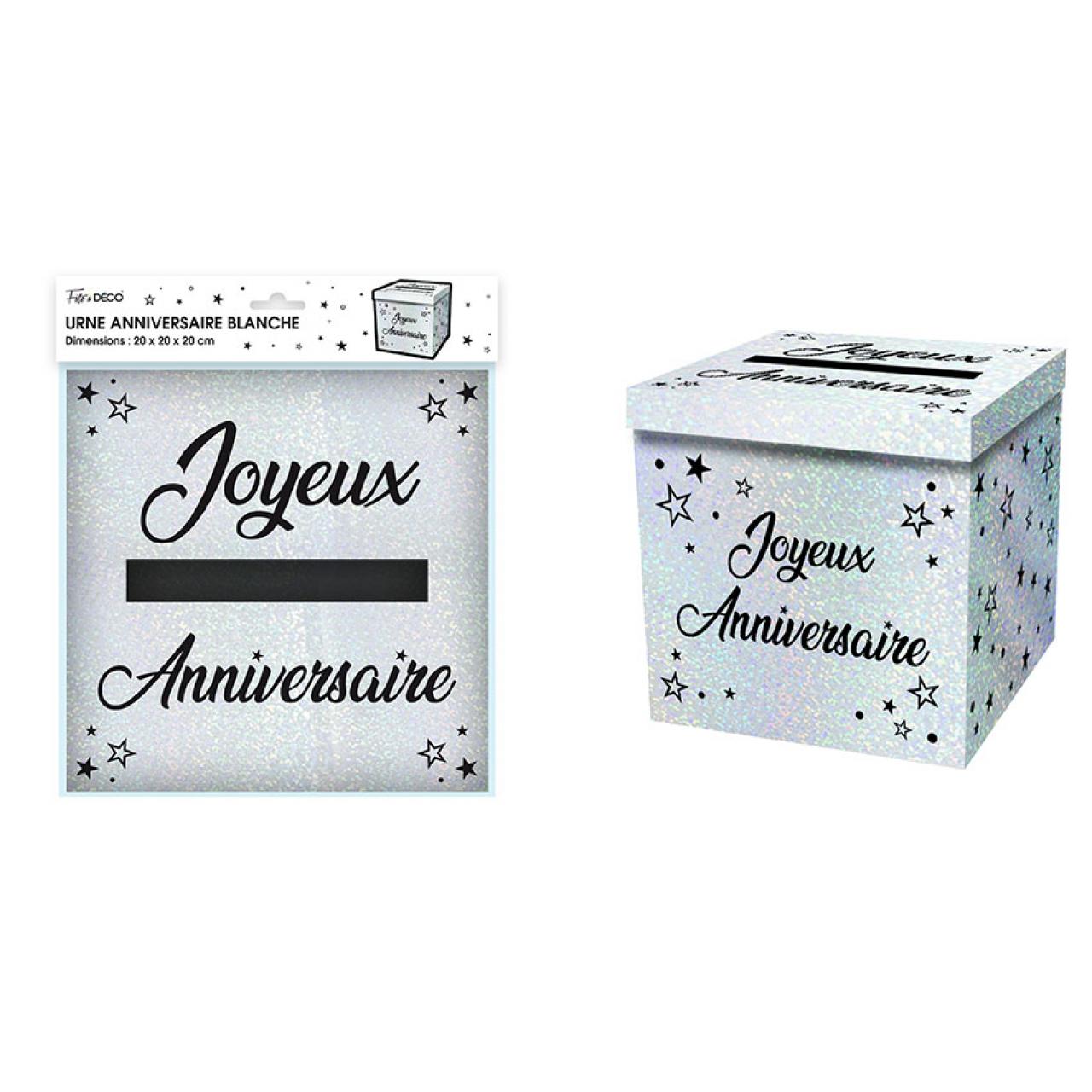 Urne Joyeux anniversaire