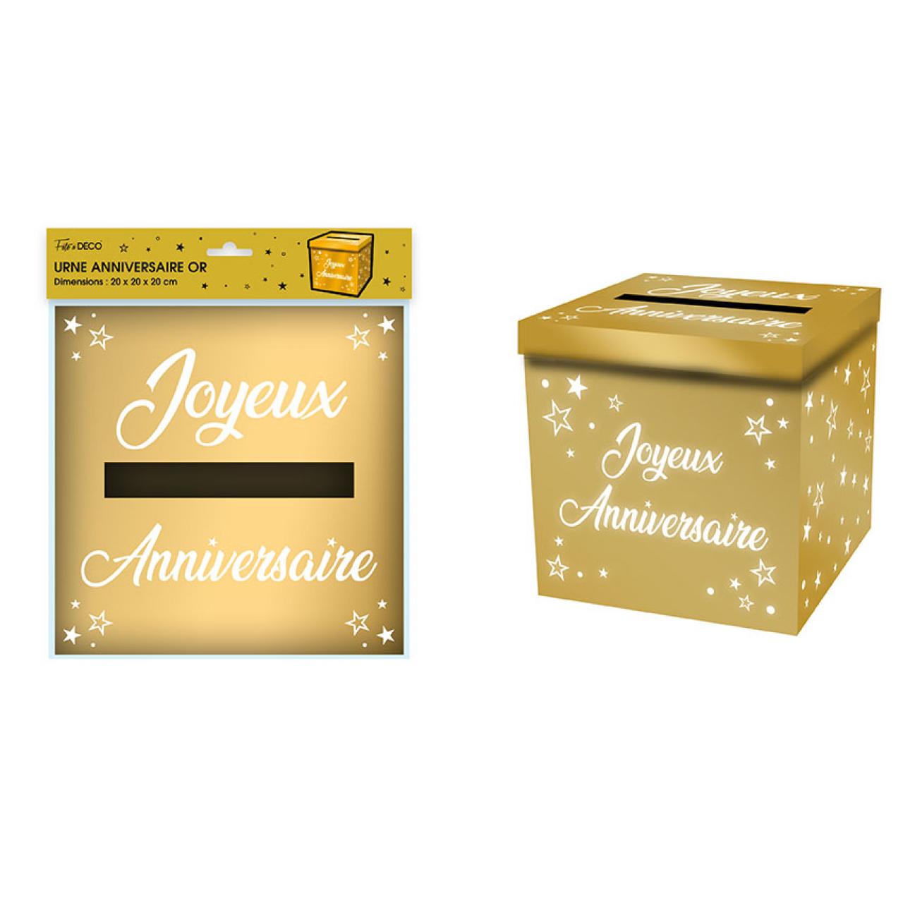 Urne Joyeux anniversaire