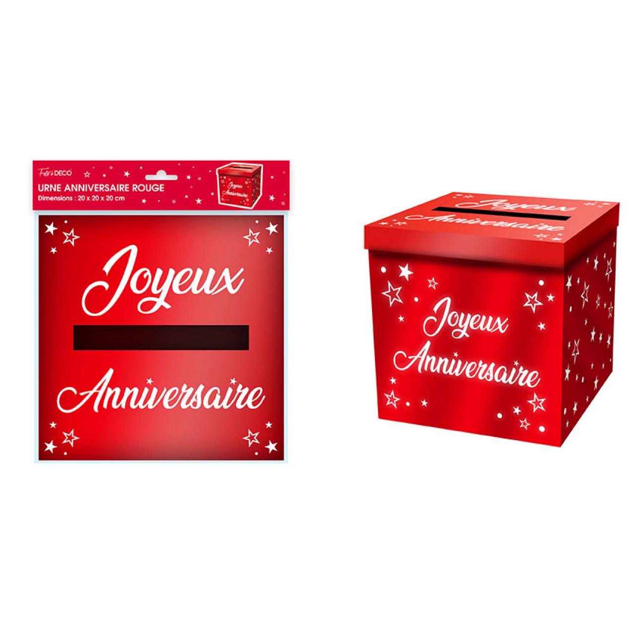 Urne Joyeux anniversaire