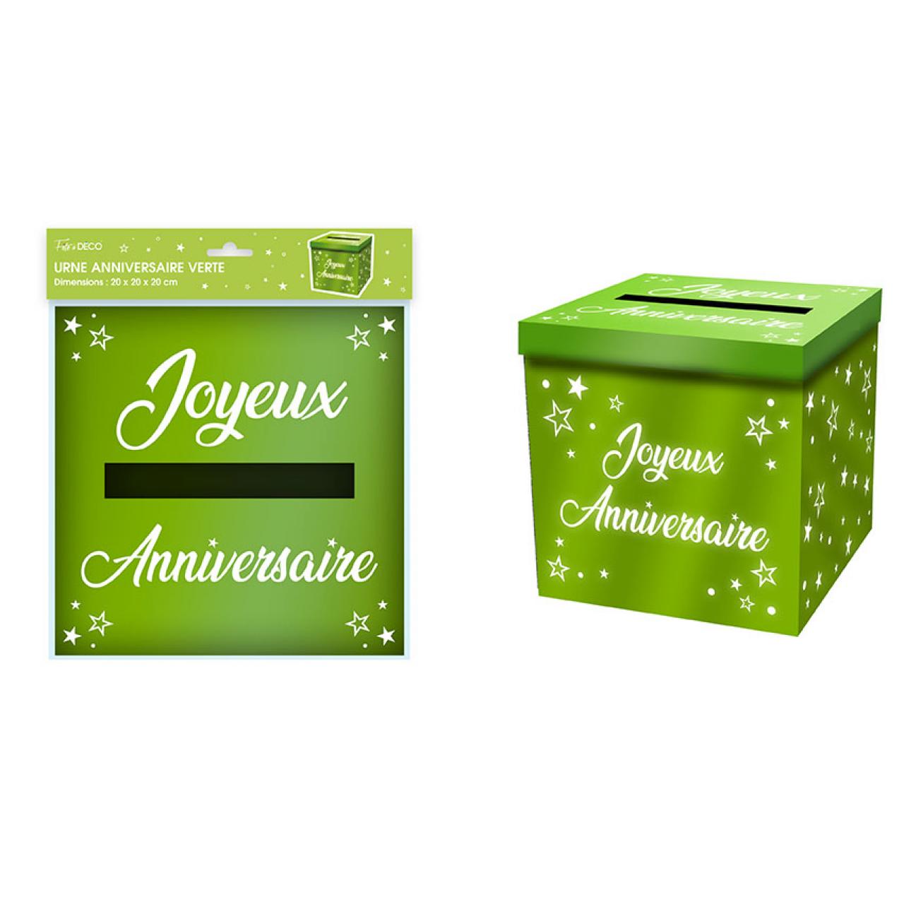 Urne Joyeux anniversaire