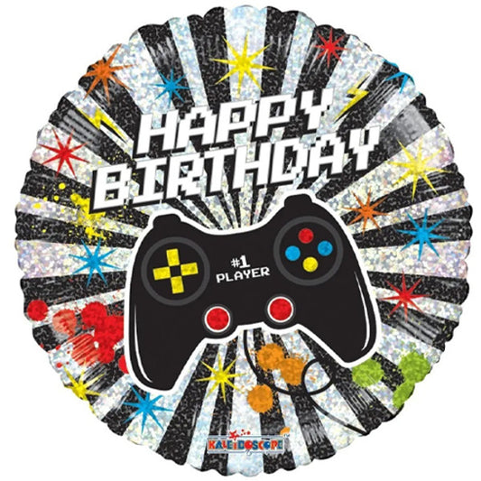 Ballon birthday gamer