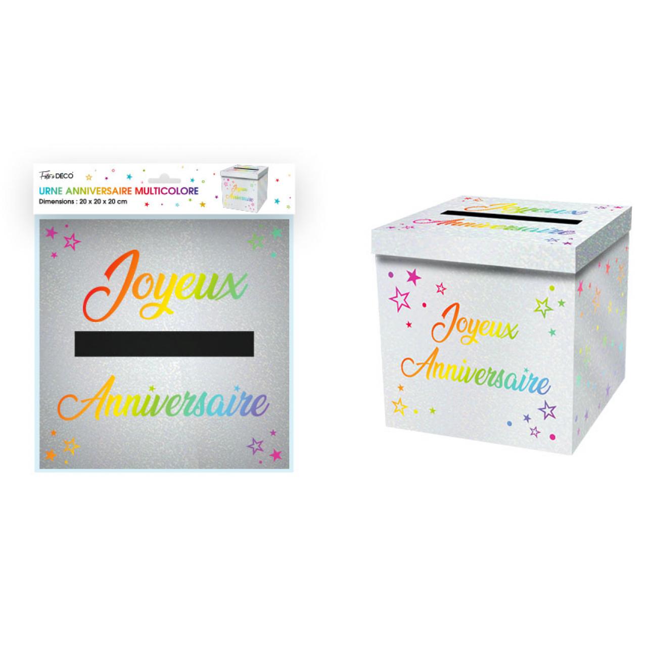 Urne Joyeux anniversaire