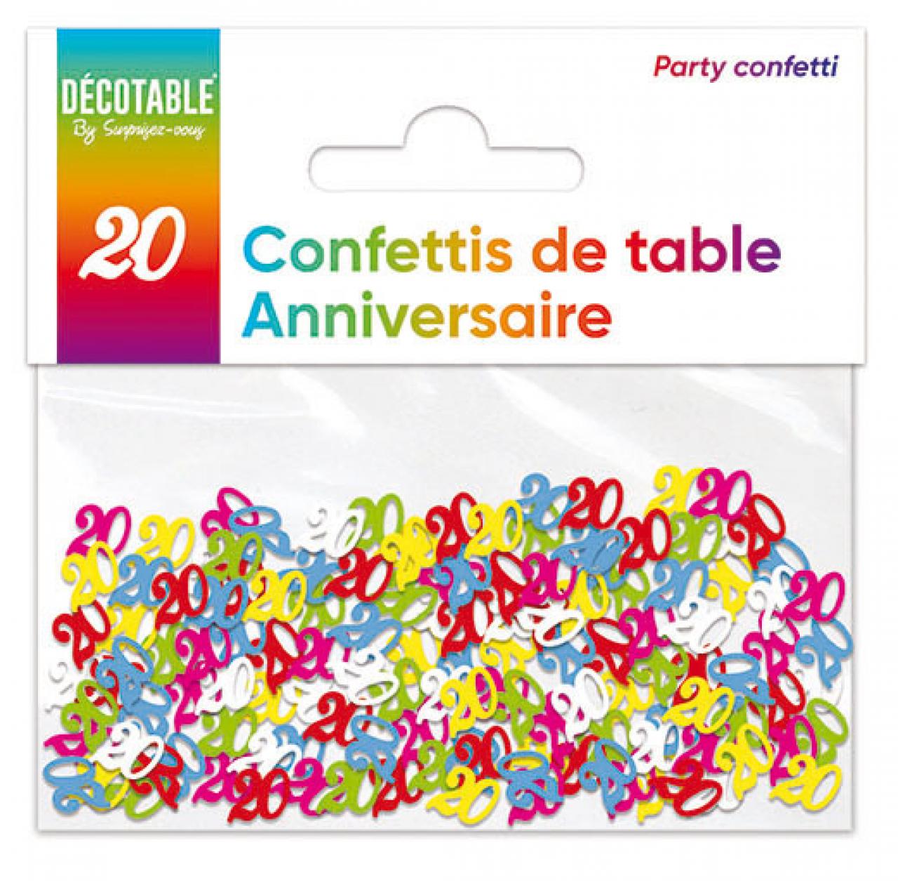 Confetti de table