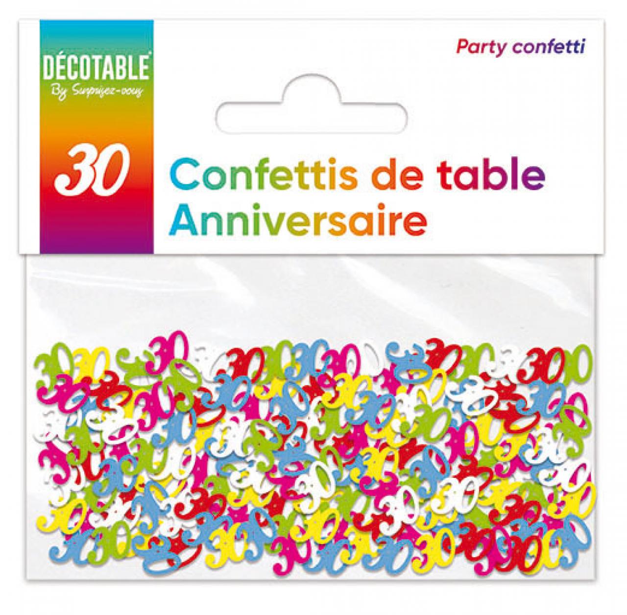 Confetti de table