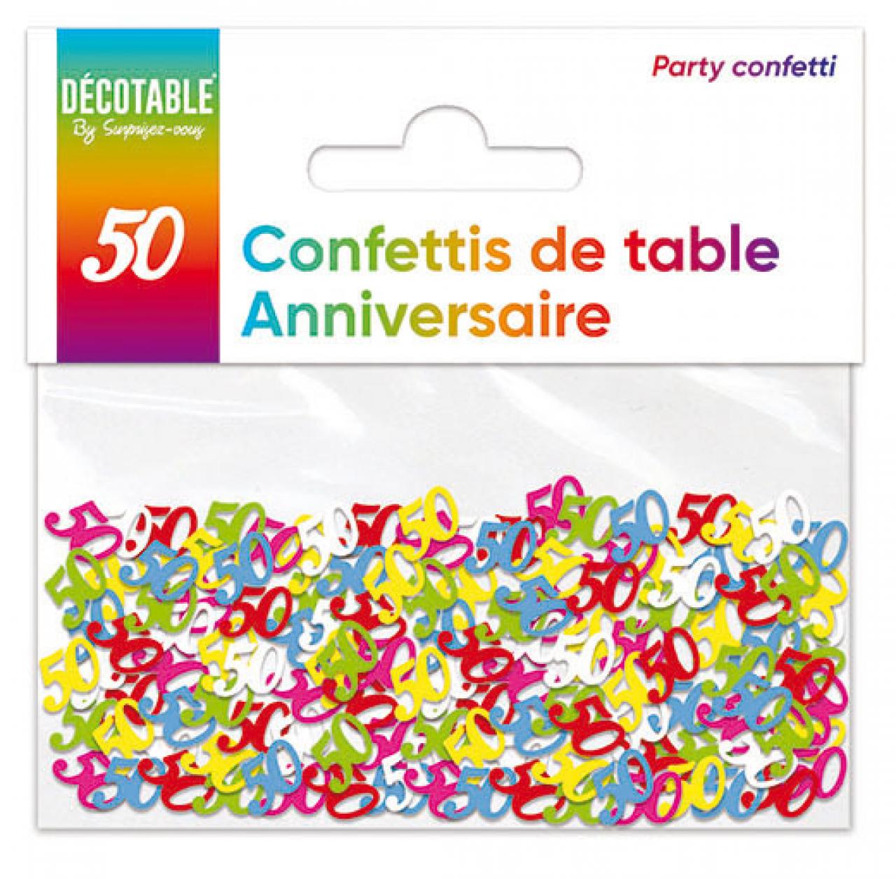 Confetti de table