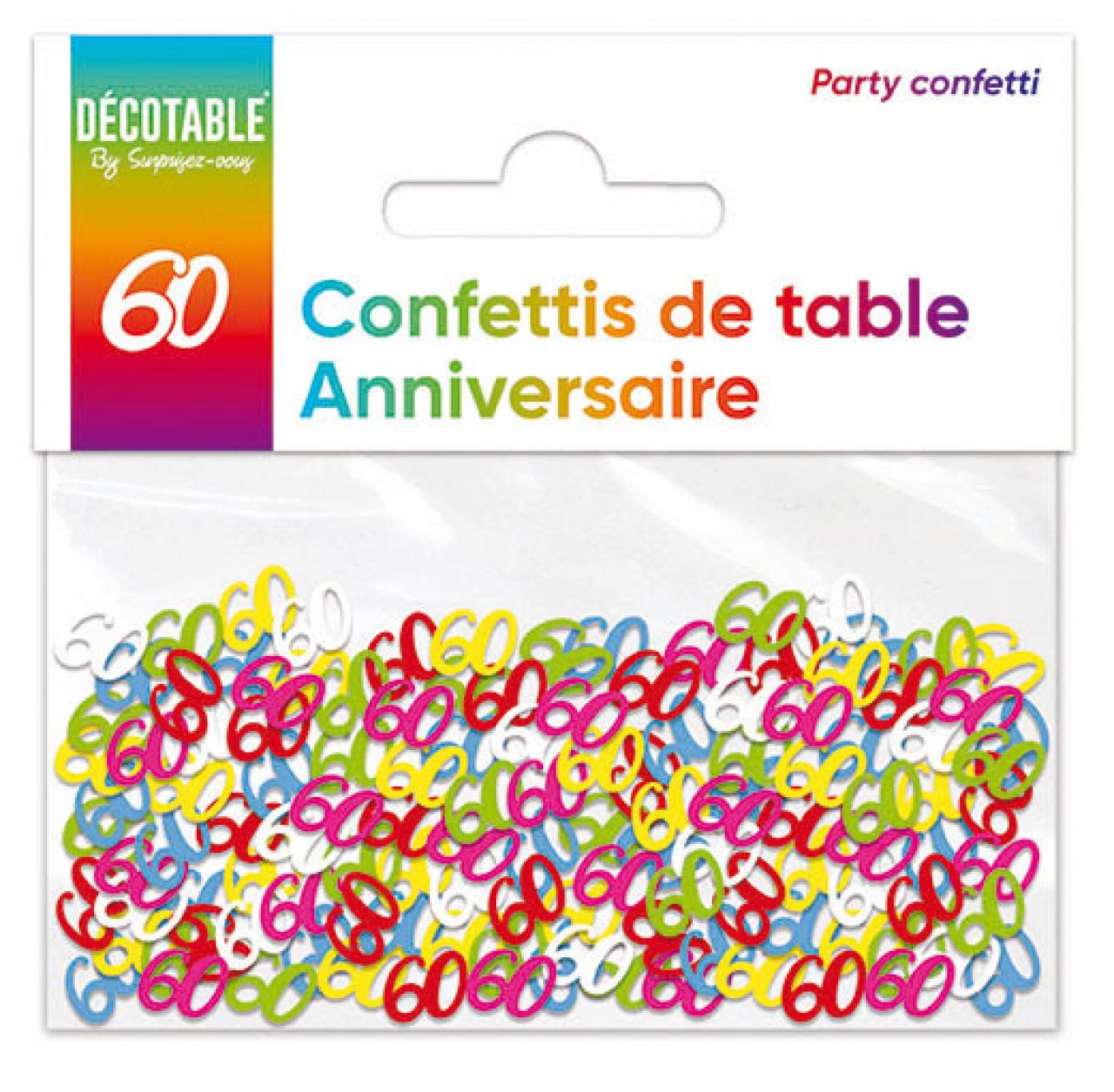 Confetti de table