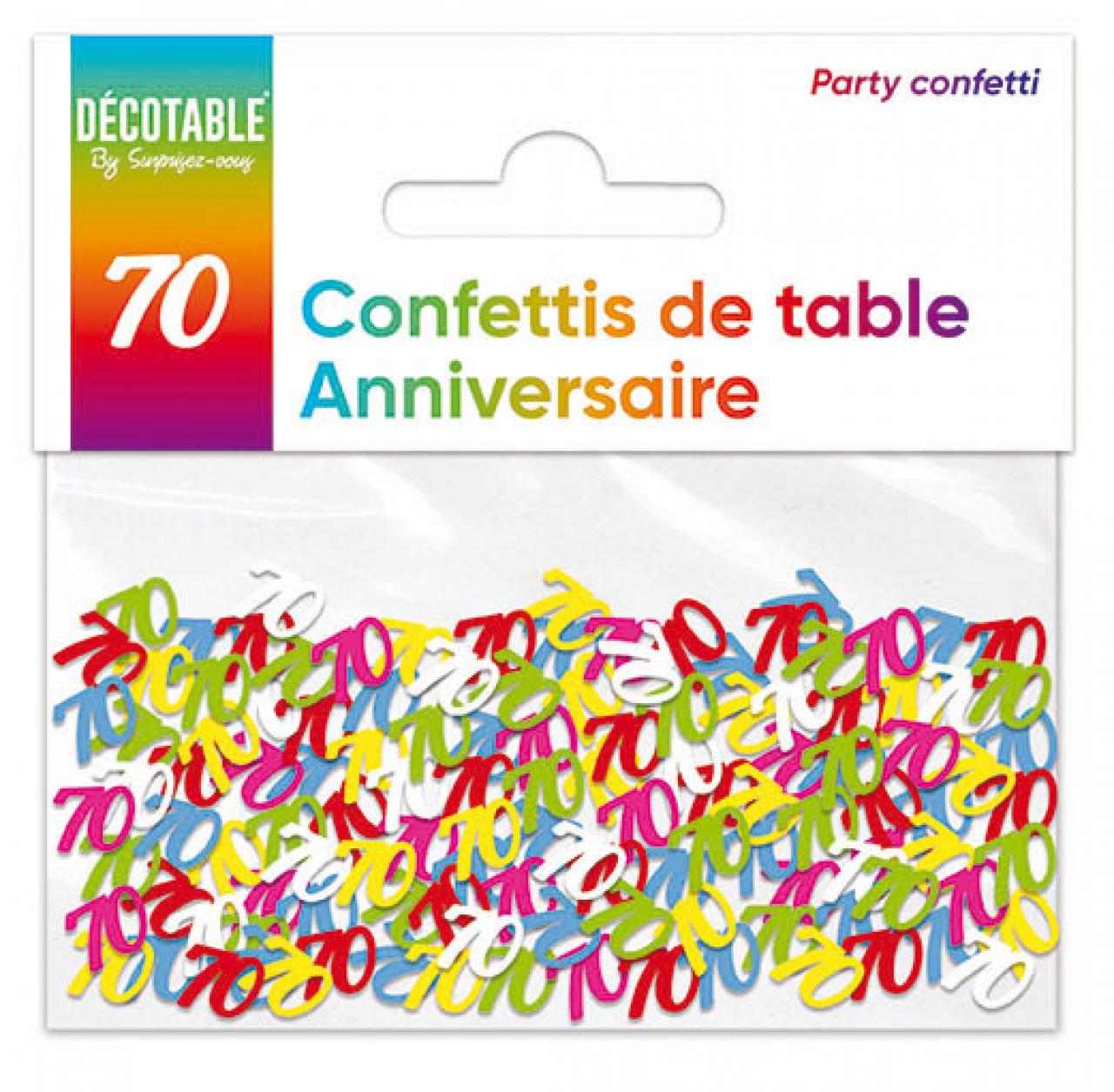 Confetti de table