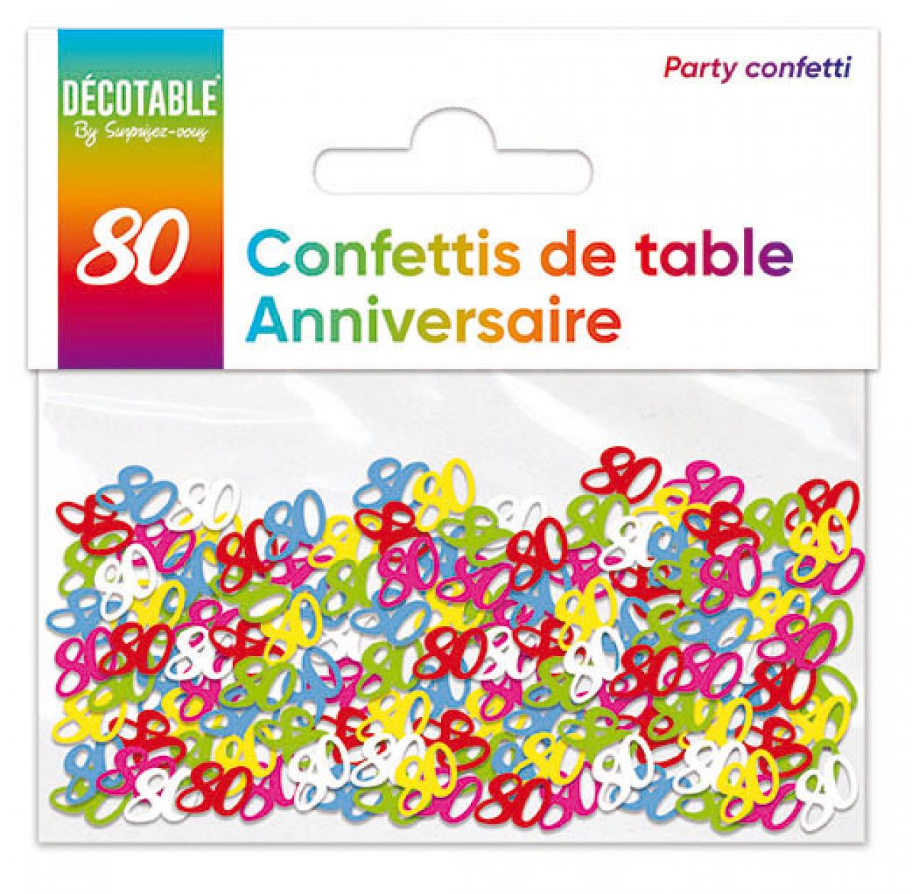 Confetti de table