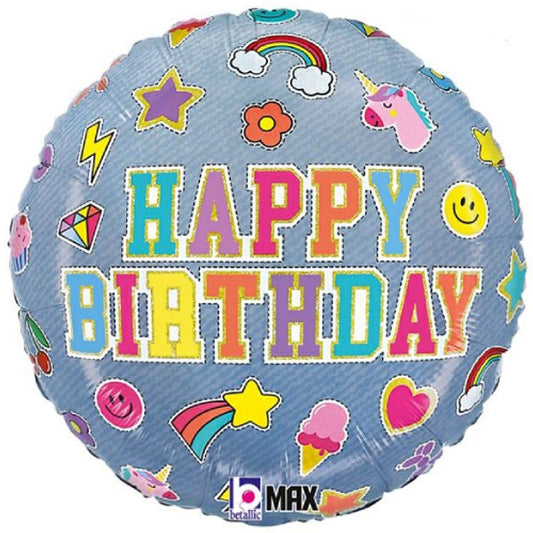 Ballon Happy Birthday