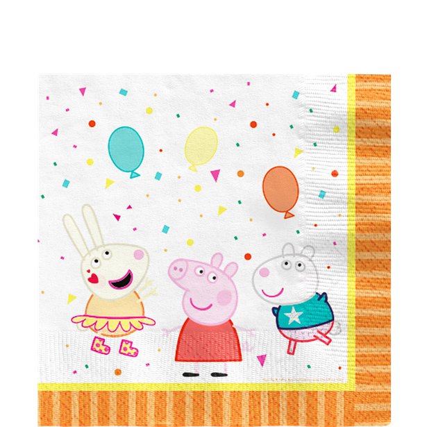 Serviette peppa pig