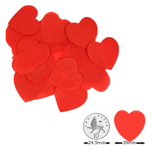 Confetti coeur rouge