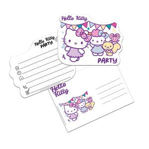 Sets d'invitation Hello Kitty