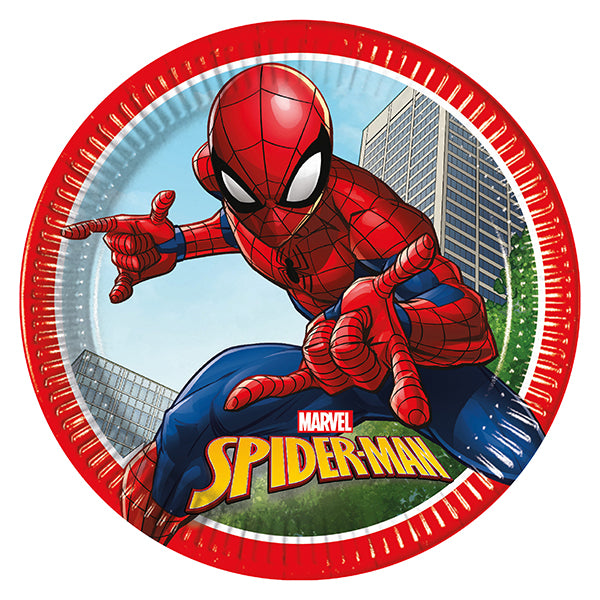 assiette spider man