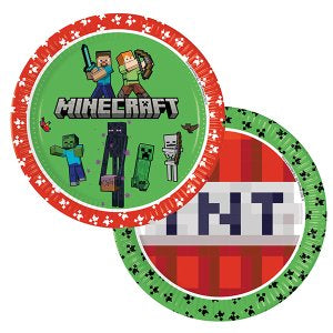 Assiettes Minecraft