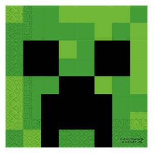 Serviette minecraft