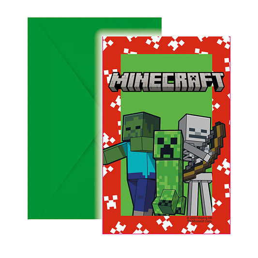 invitation Minecraft