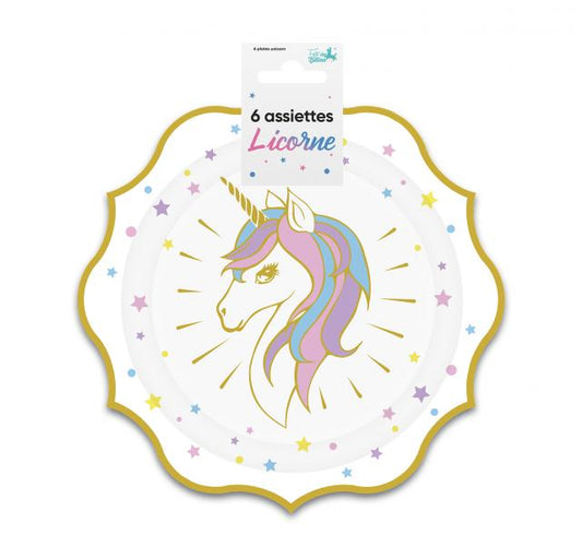 Assiettes Licorne