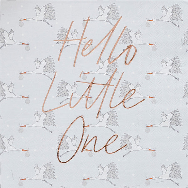 Serviette Hello Little One