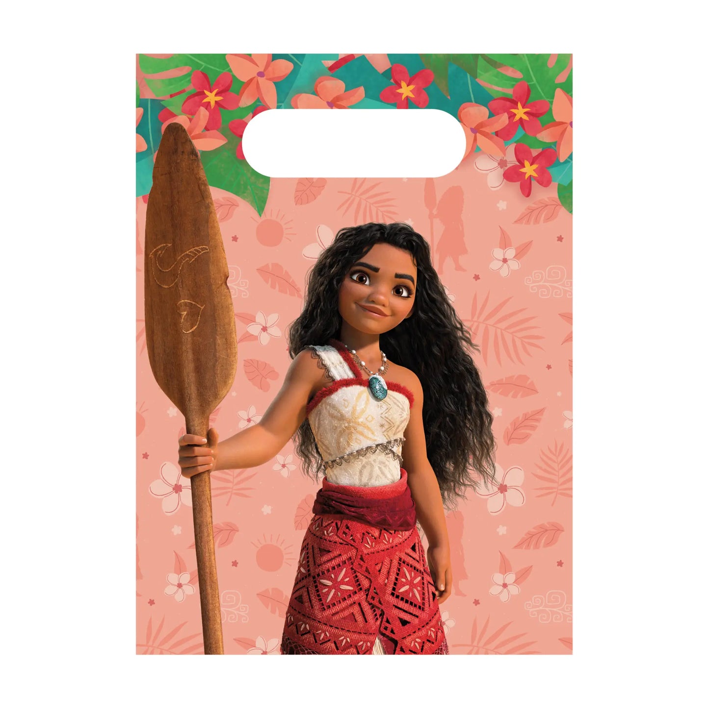 Sacs de fête Vaiana / Moana 2 – Lot de 4 en papier FSC