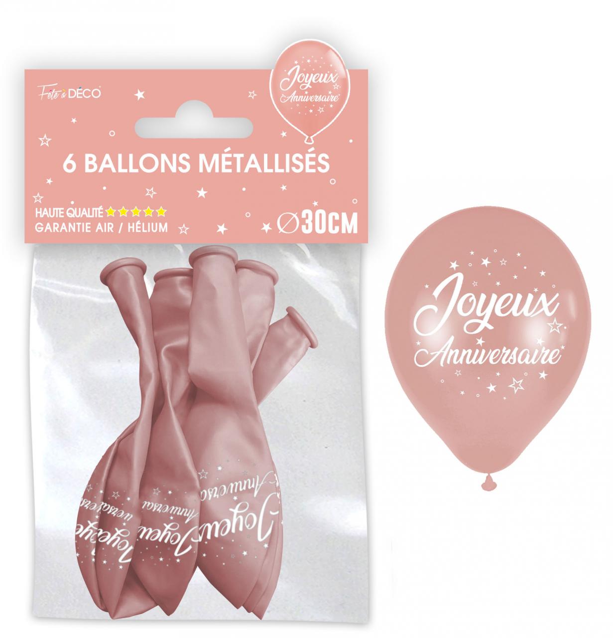 Ballons joyeux anniversaire