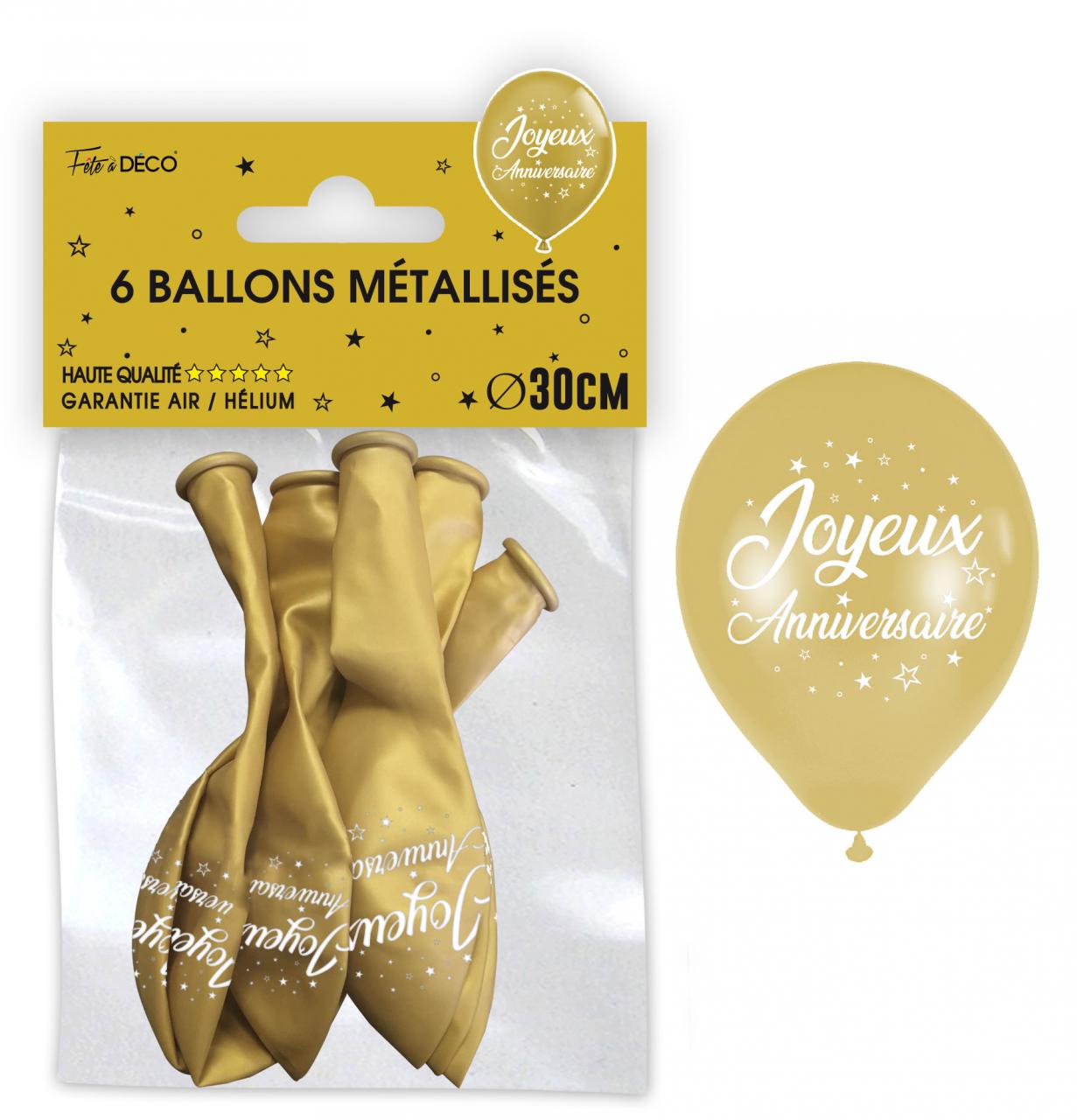 Ballons joyeux anniversaire