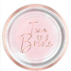 Assiettes team bride