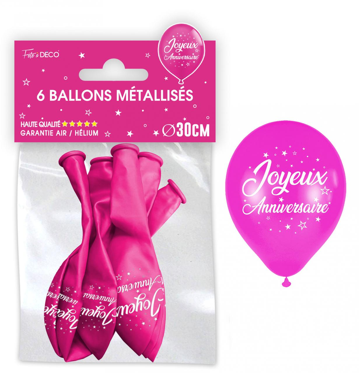 Ballons joyeux anniversaire