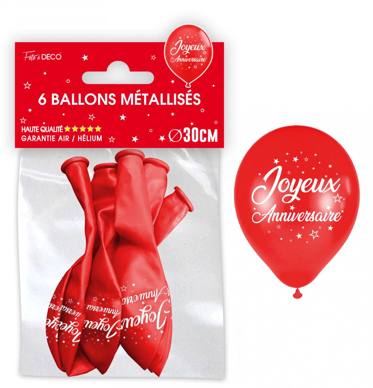 Ballons joyeux anniversaire