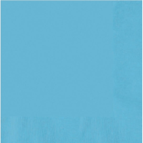 serviette bleu