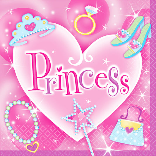 serviettes princesse