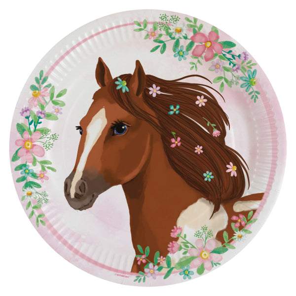 assiettes chevaux