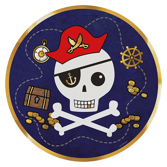 assiettes pirate