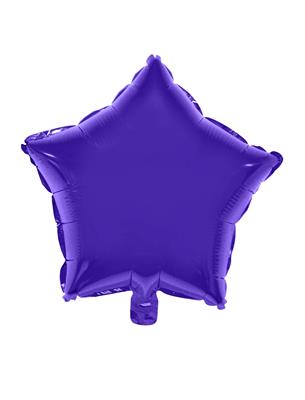 Ballon aluminium étoile