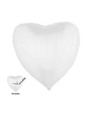 Ballon aluminium grand coeur