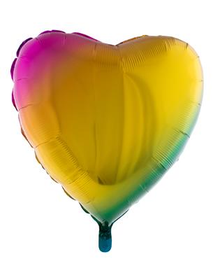 Ballon aluminium grand coeur